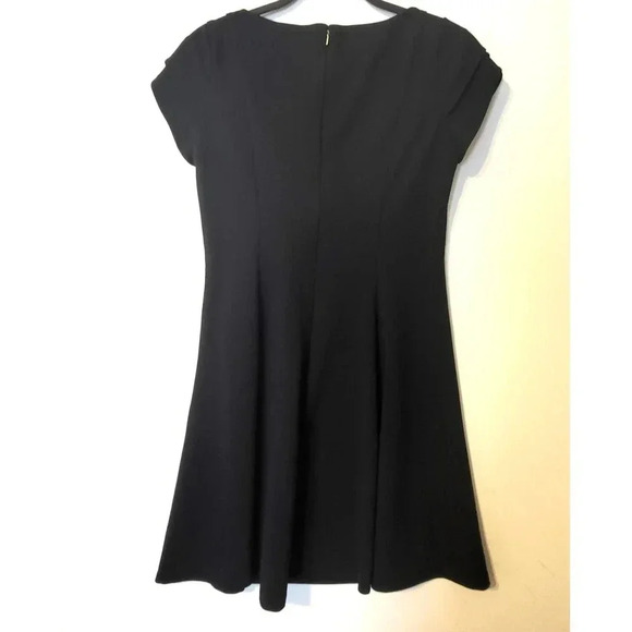 DKNY Blue Fit Flare Dress Size 4 1J - Picture 3 of 7